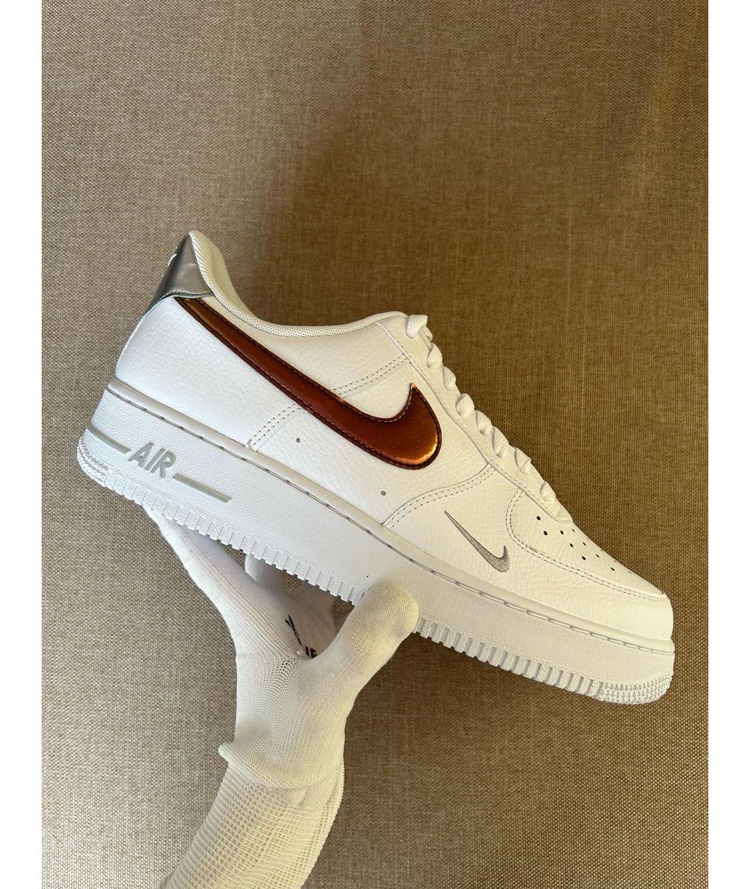 NIKE Белые низкие кроссовки / кеды, фото 2