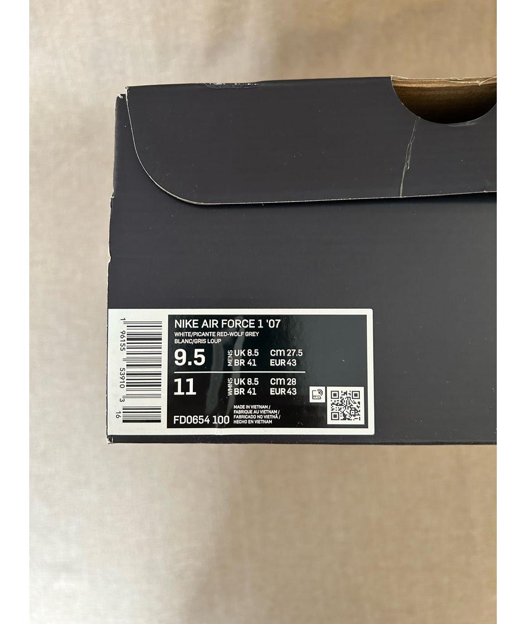 NIKE Белые низкие кроссовки / кеды, фото 8