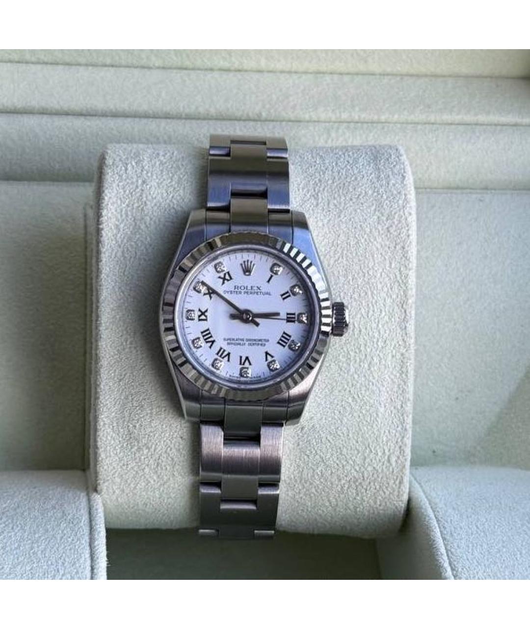 ROLEX Белые часы, фото 7