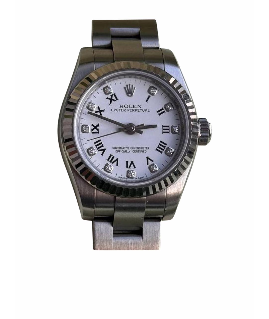 ROLEX Белые часы, фото 1