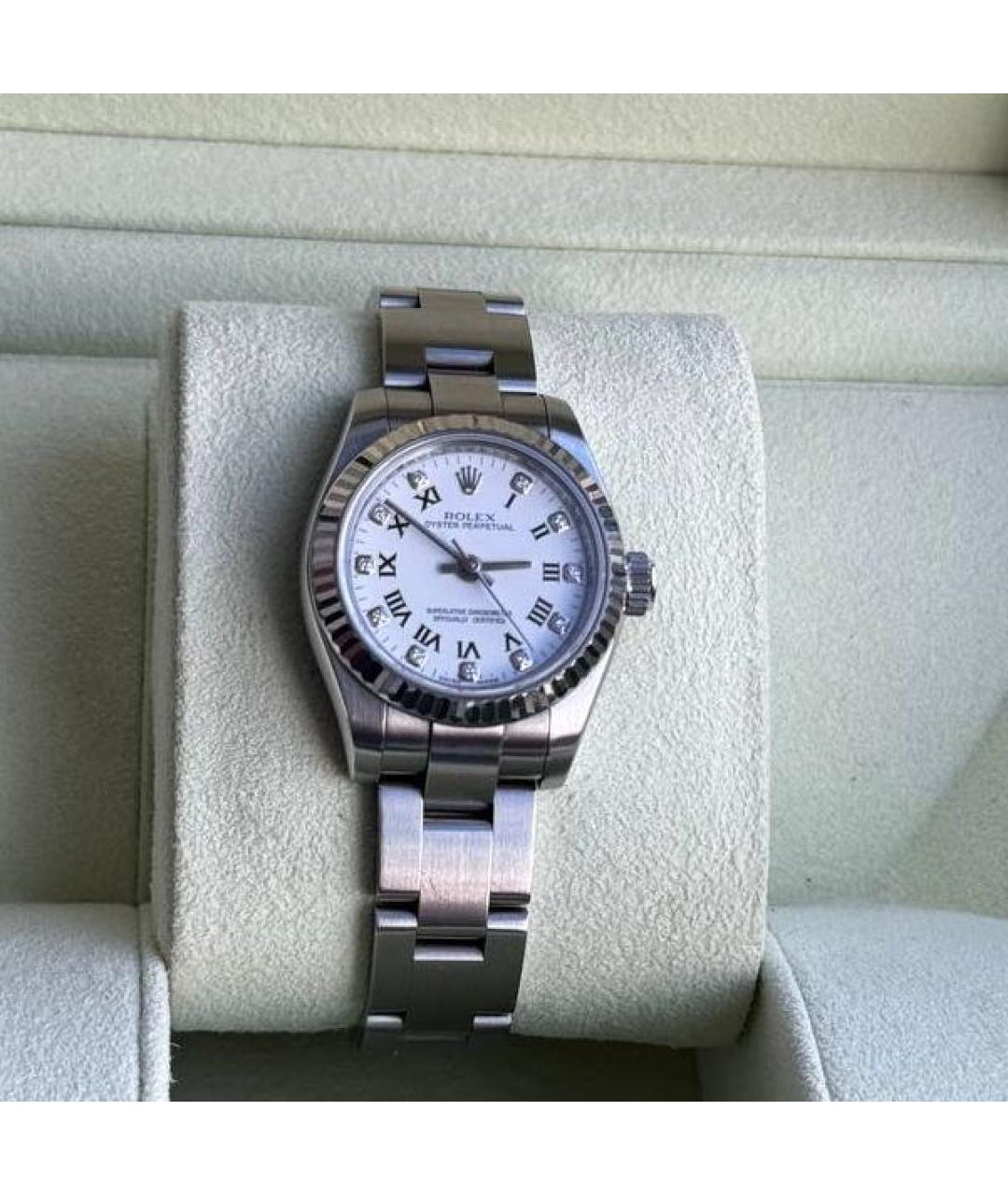 ROLEX Белые часы, фото 6