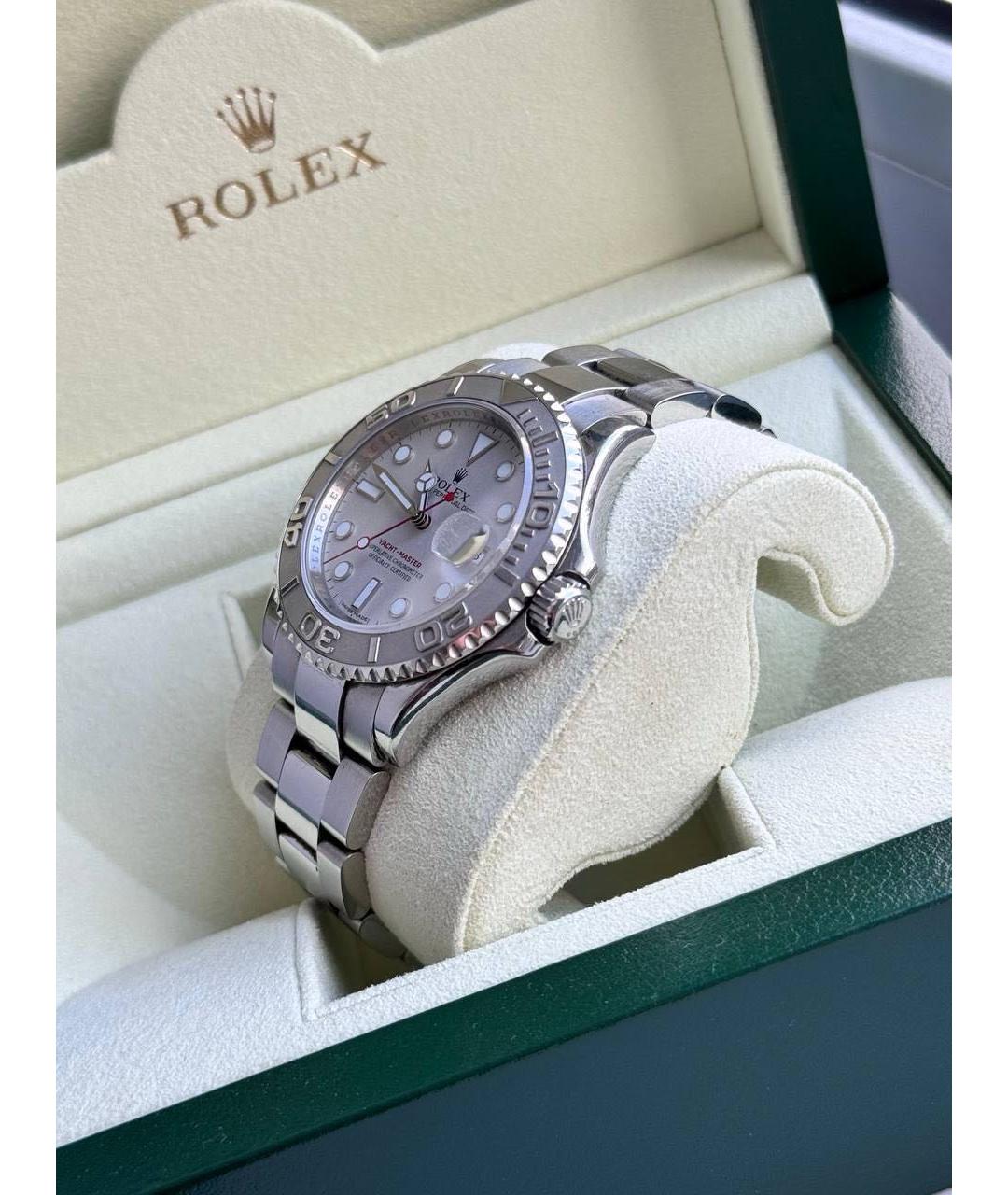 ROLEX Серебряные часы, фото 5