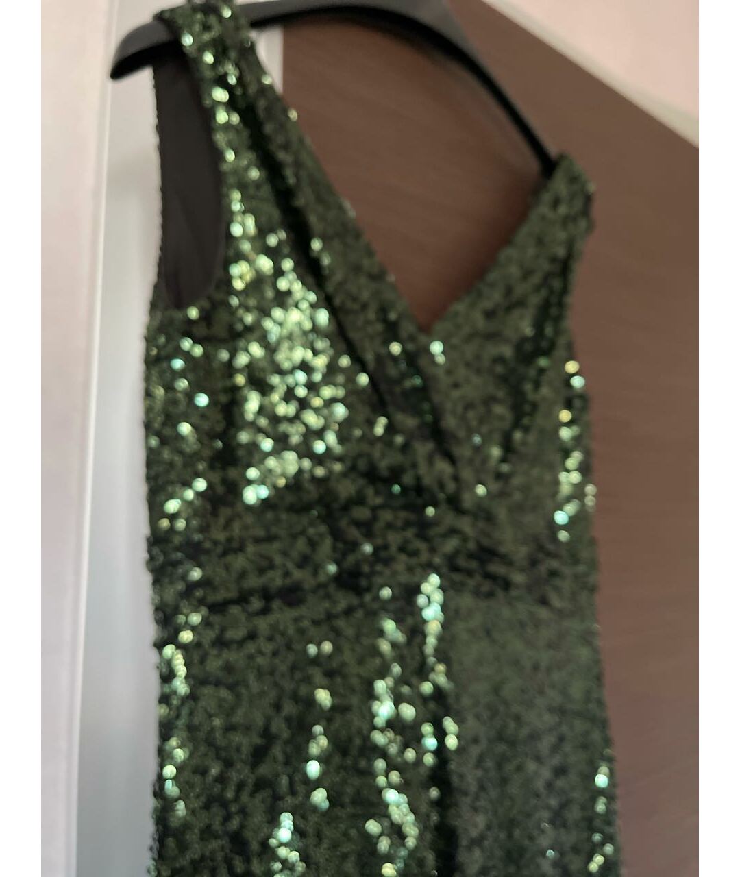 BADGLEY MISCHKA Зеленые вечернее платье, фото 6