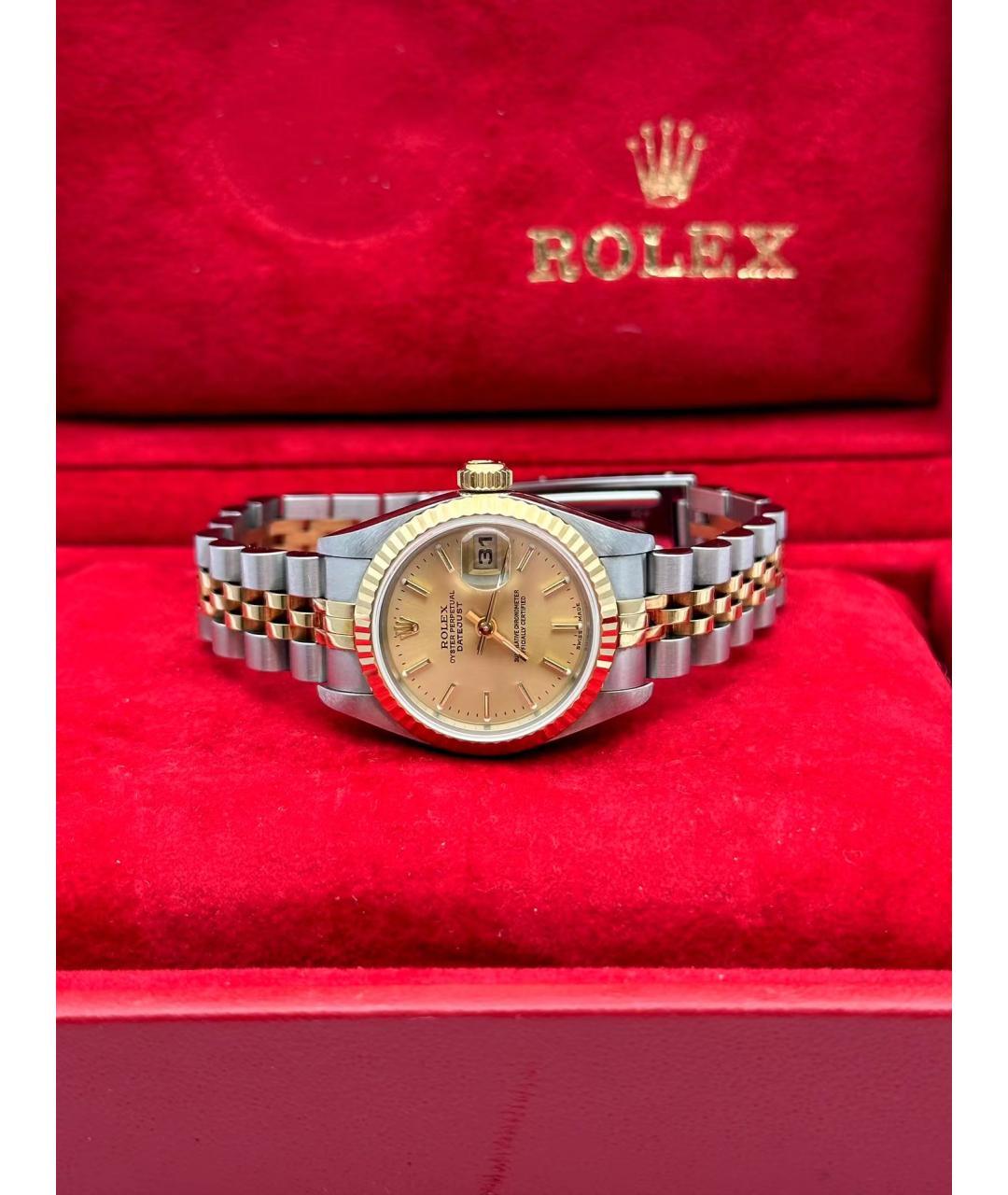 ROLEX Золотые часы, фото 6