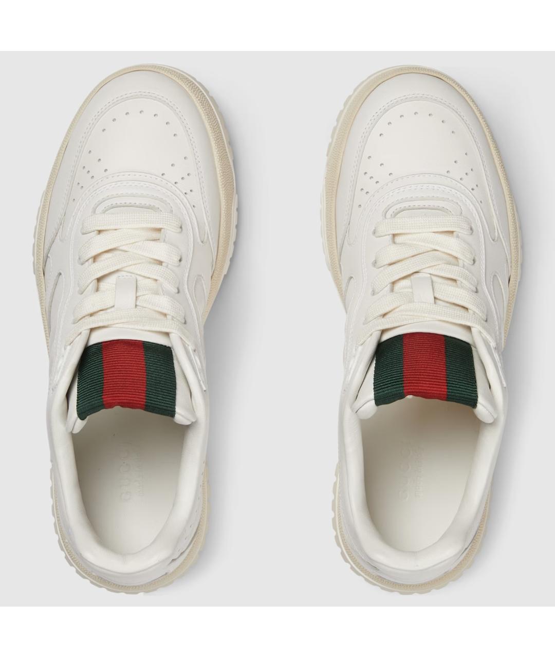 GUCCI Белые кроссовки, фото 3