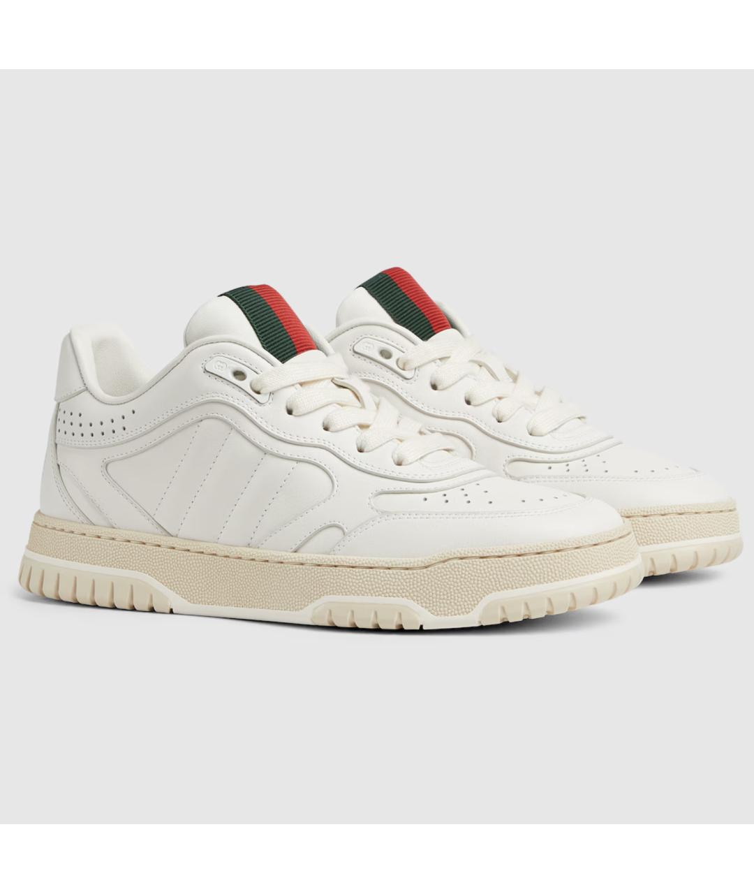 GUCCI Белые кроссовки, фото 5