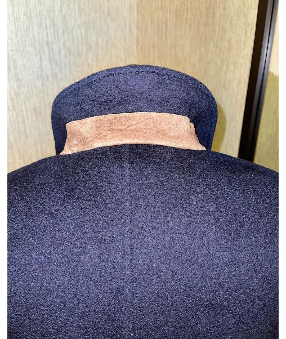 LORO PIANA Темно-синее кашемировое пальто, фото 5