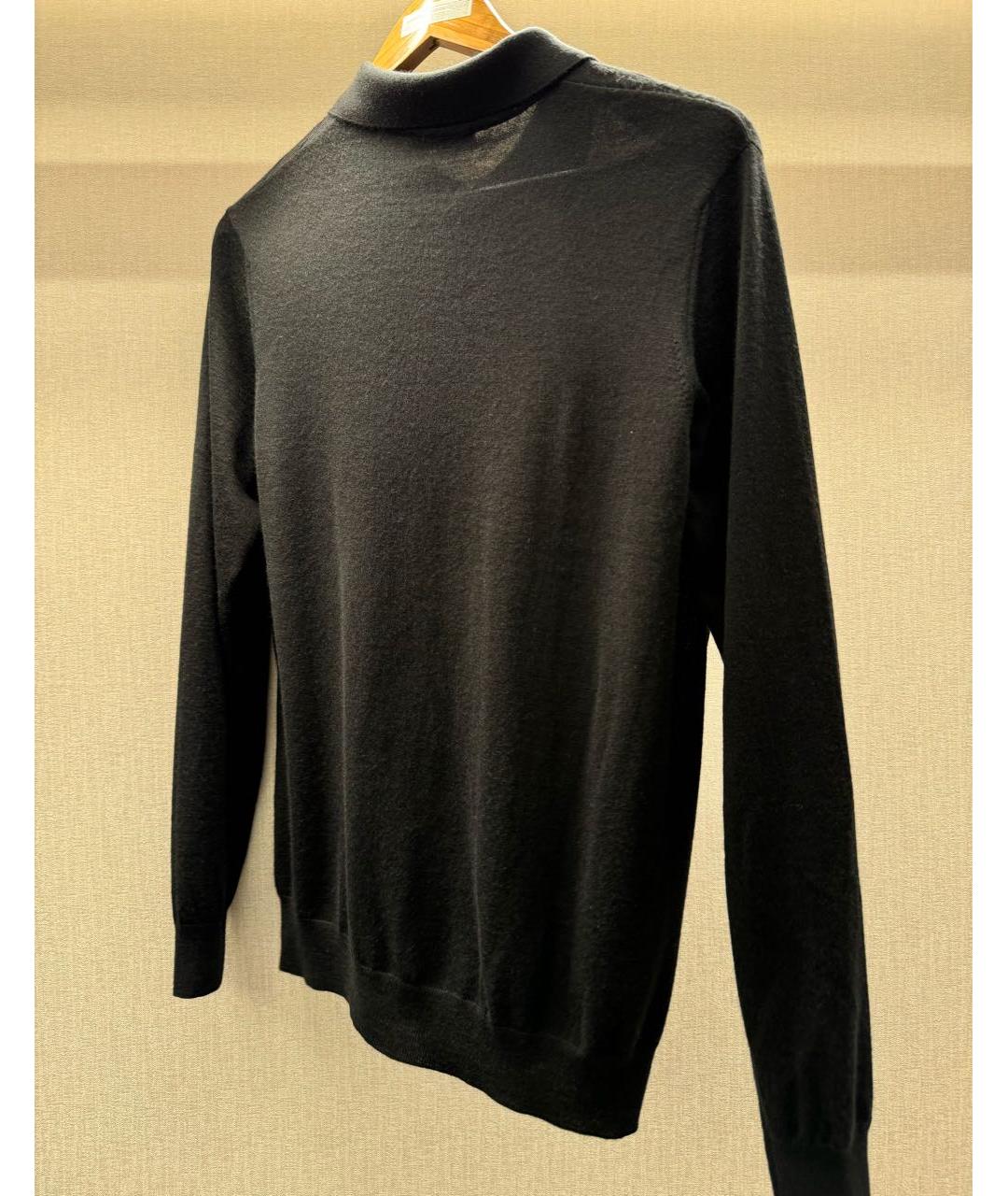 ZILLI Черный кашемировый джемпер / свитер, фото 2