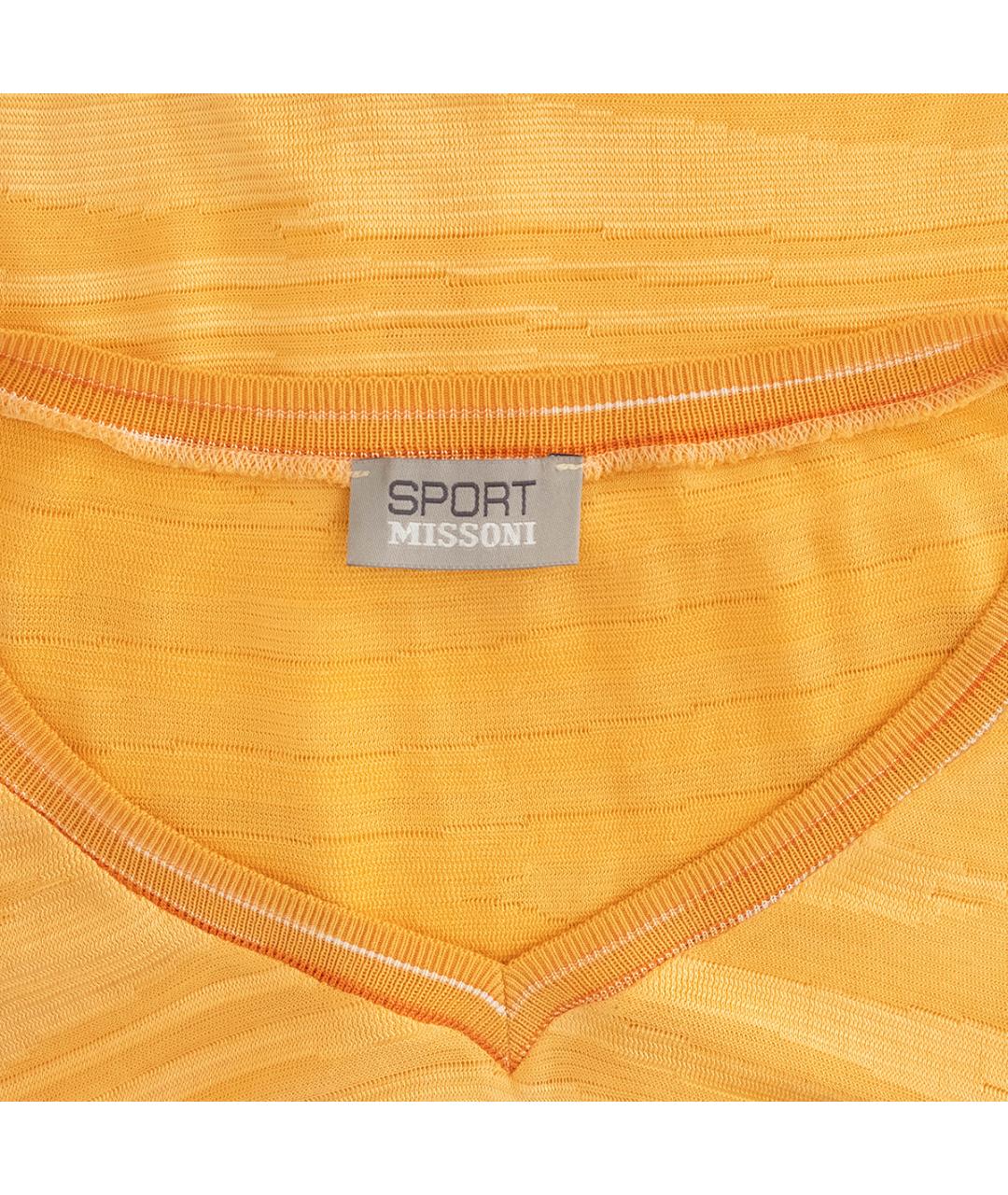 MISSONI Оранжевый вискозный джемпер / свитер, фото 3