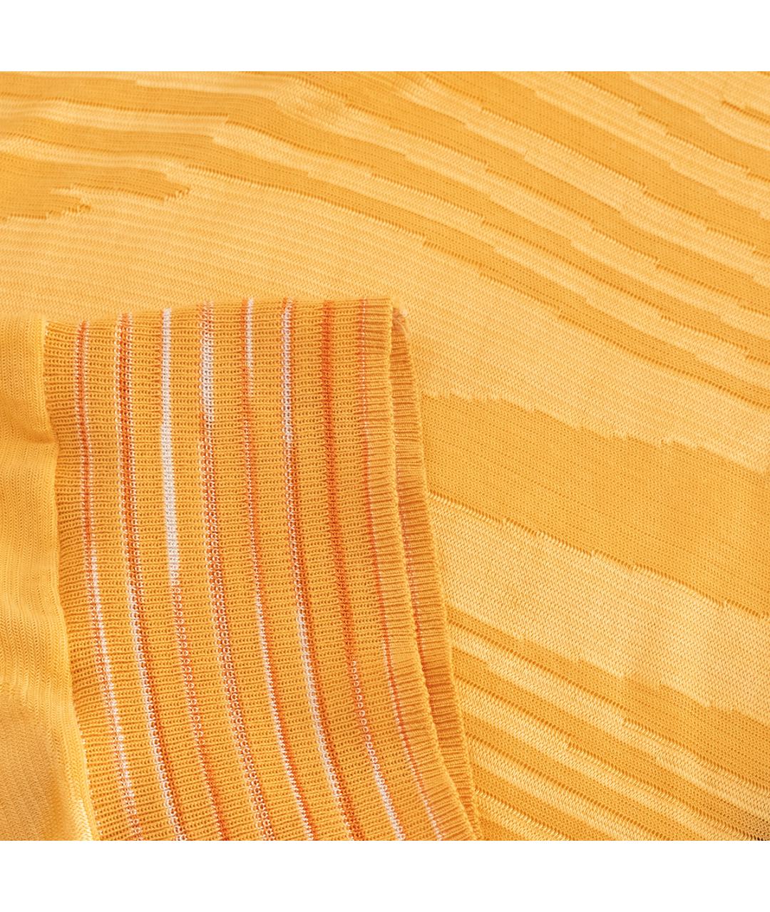MISSONI Оранжевый вискозный джемпер / свитер, фото 5