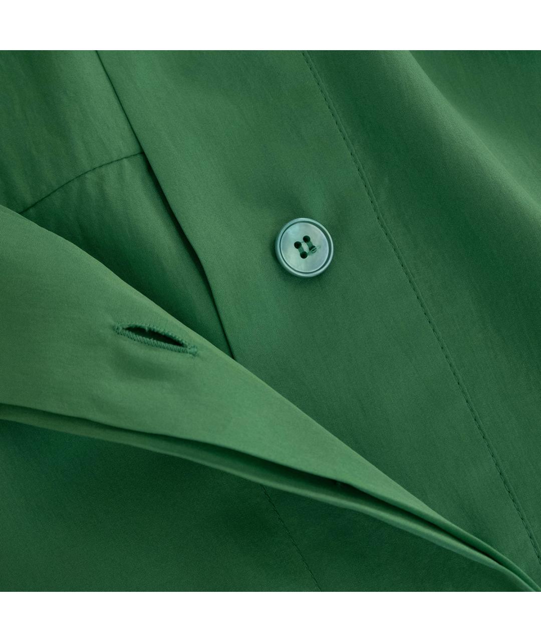 STELLA MCCARTNEY Зеленые шелковое повседневное платье, фото 5