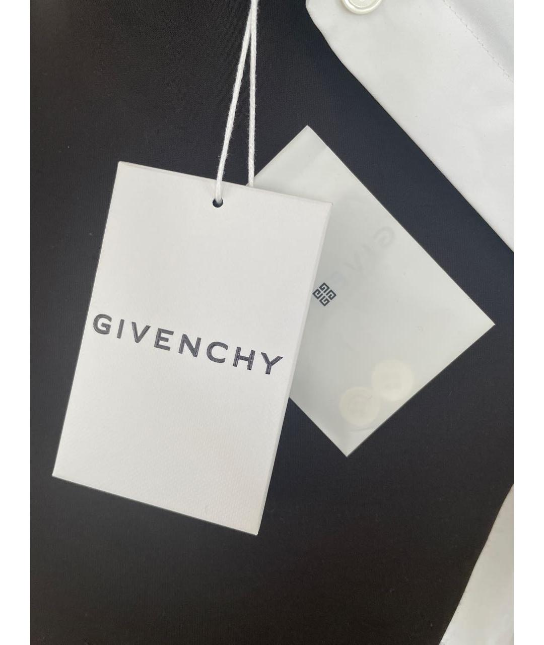 GIVENCHY Белая хлопковая блузы, фото 7