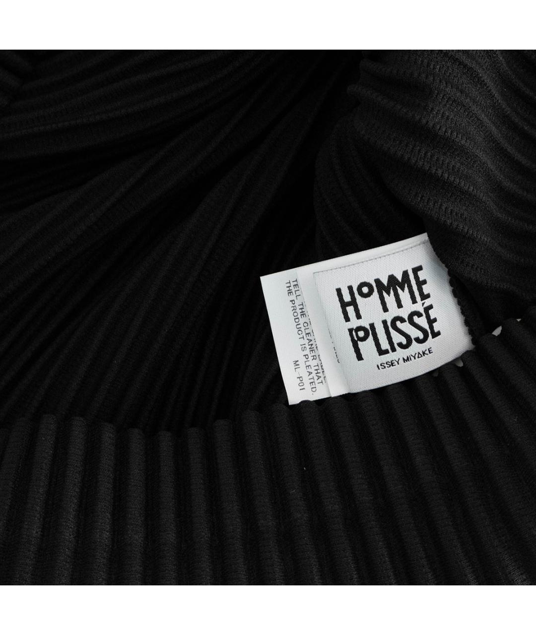 HOMME PLISSE ISSEY MIYAKE Черный полиэстеровый костюм с брюками, фото 8