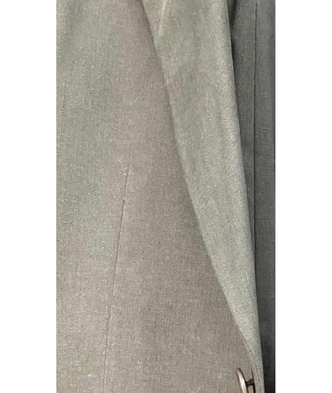 ARMANI COLLEZIONI Серый классический костюм, фото 5