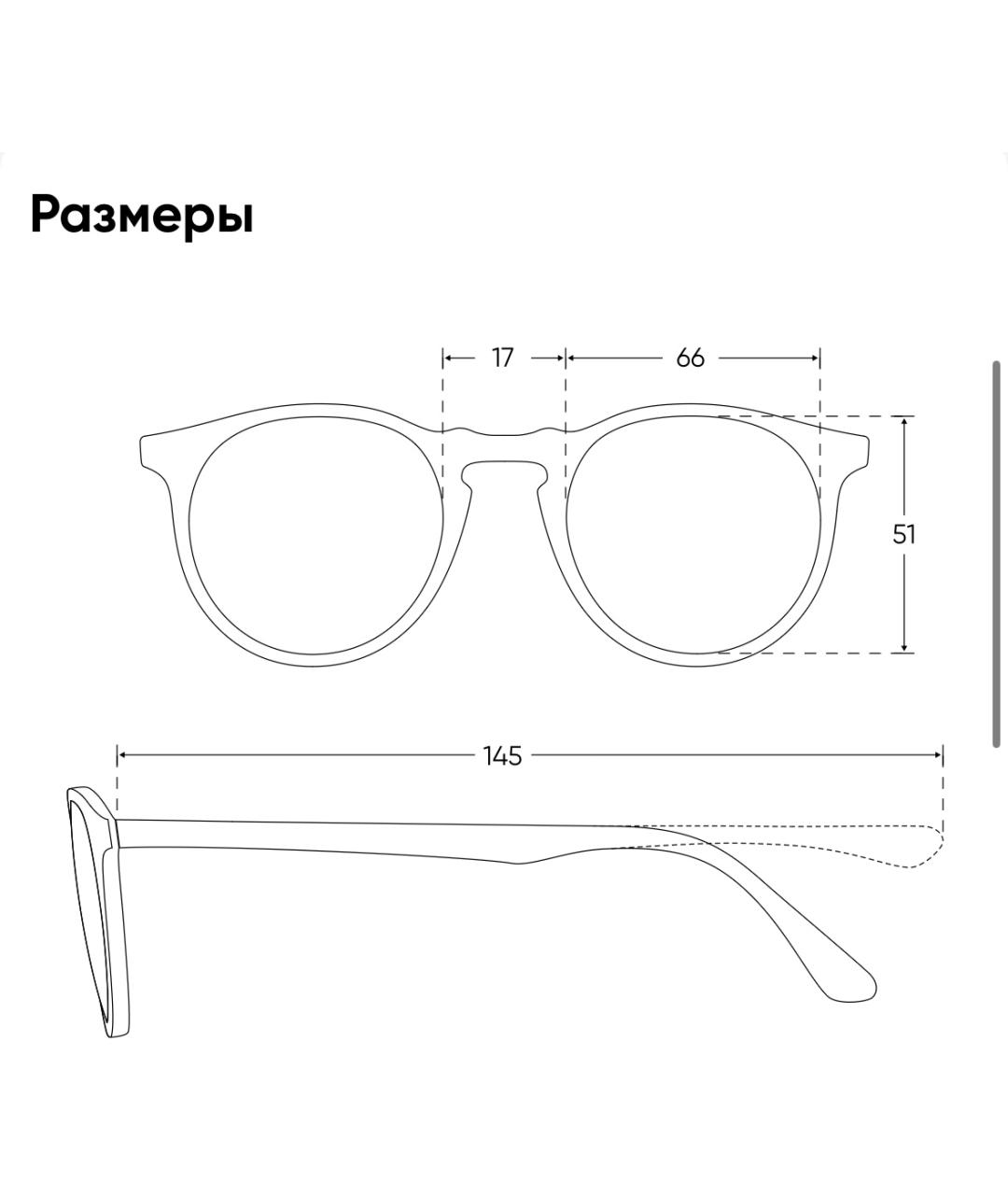 RAY BAN Черные пластиковые солнцезащитные очки, фото 4