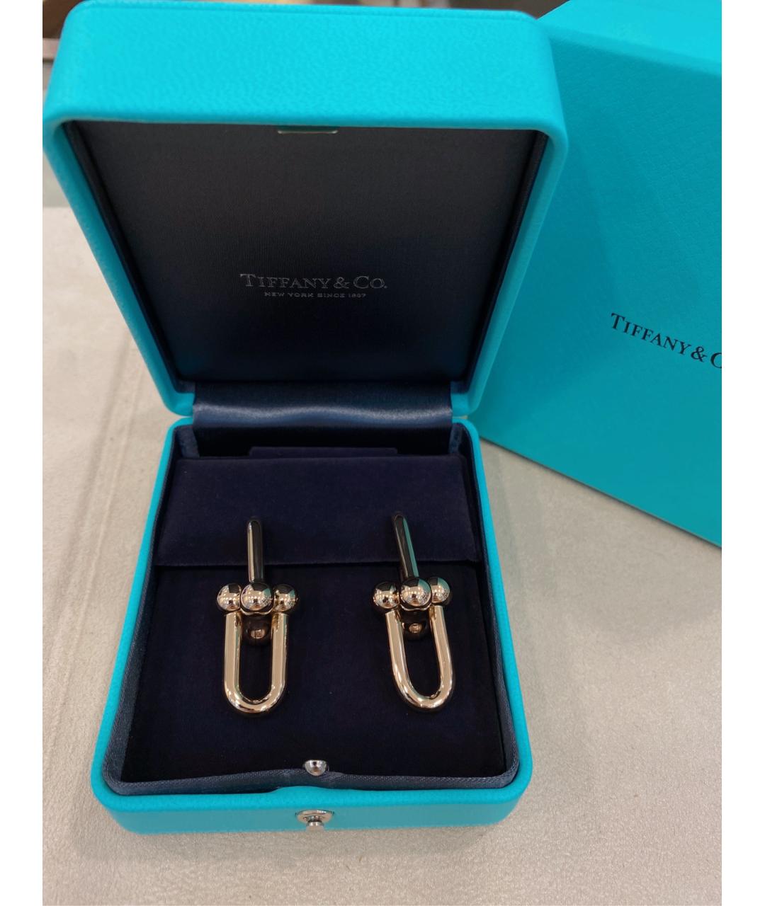 TIFFANY&CO Золотые серьги из розового золота, фото 2