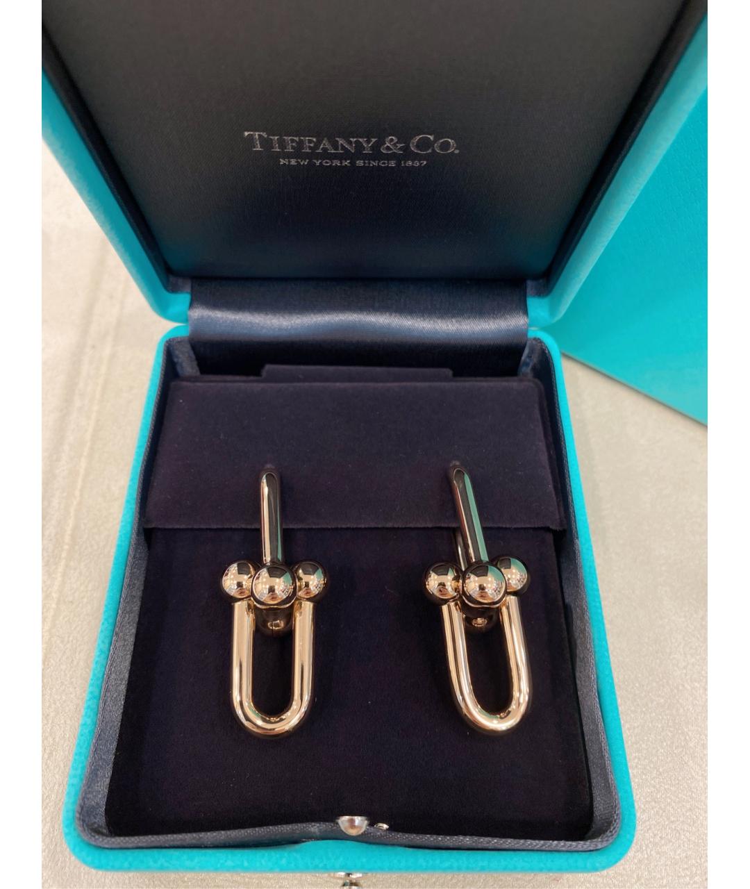 TIFFANY&CO Золотые серьги из розового золота, фото 3