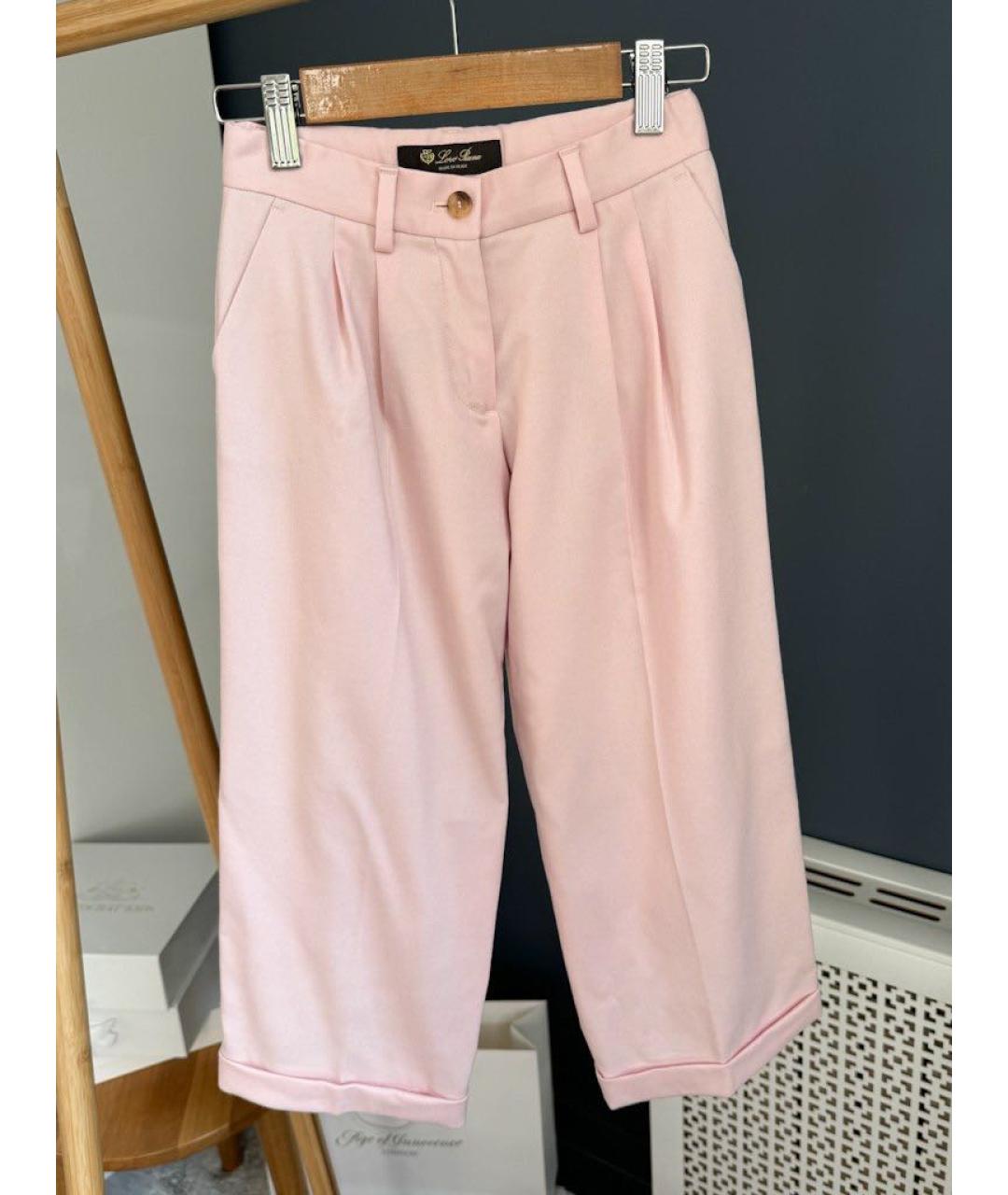 LORO PIANA Розовые брюки и шорты, фото 5