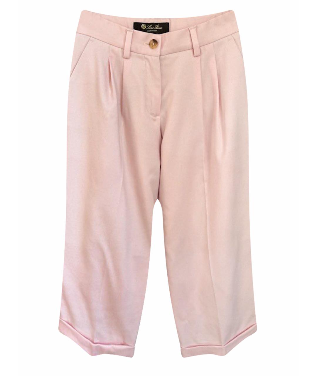 LORO PIANA Розовые брюки и шорты, фото 1