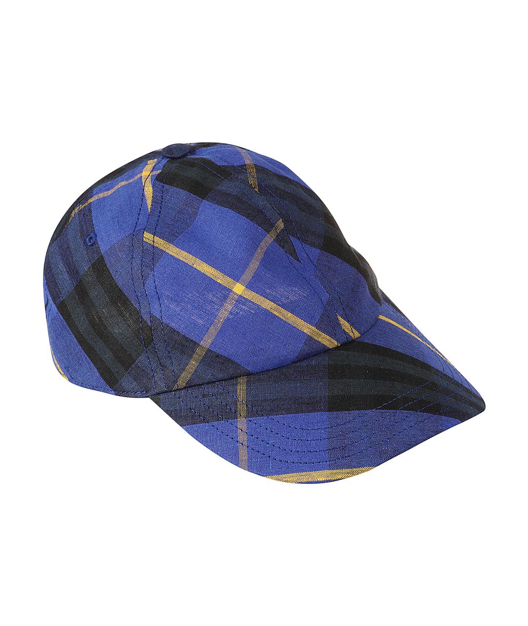 BURBERRY Синяя кепка/бейсболка, фото 1