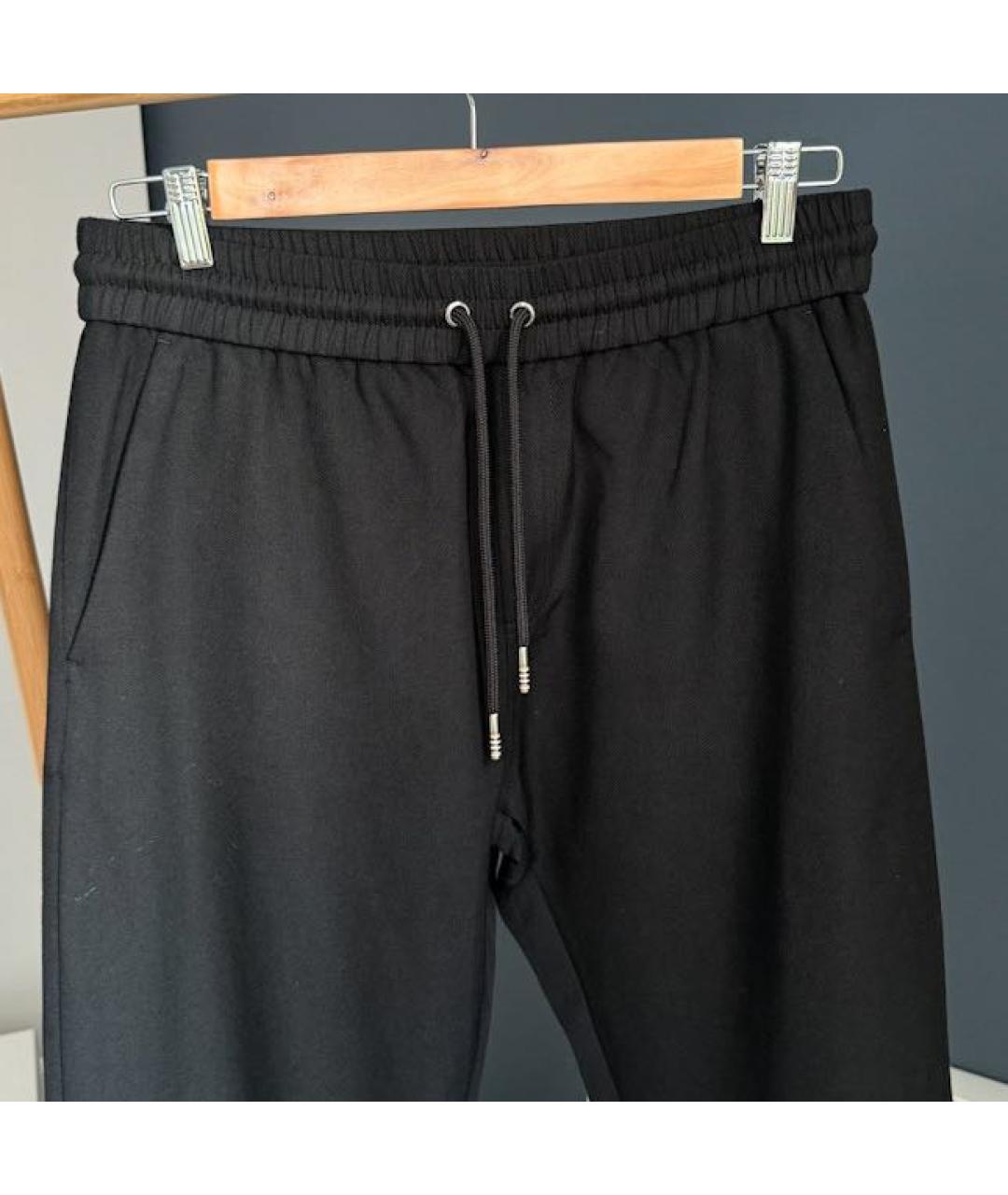 BURBERRY Черные спортивные брюки и шорты, фото 4
