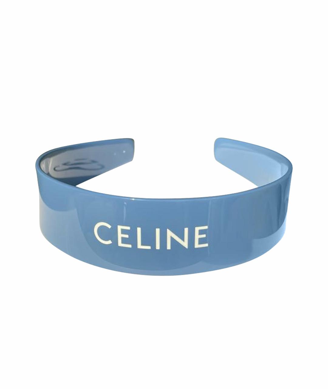 CELINE Голубой ободок, фото 1