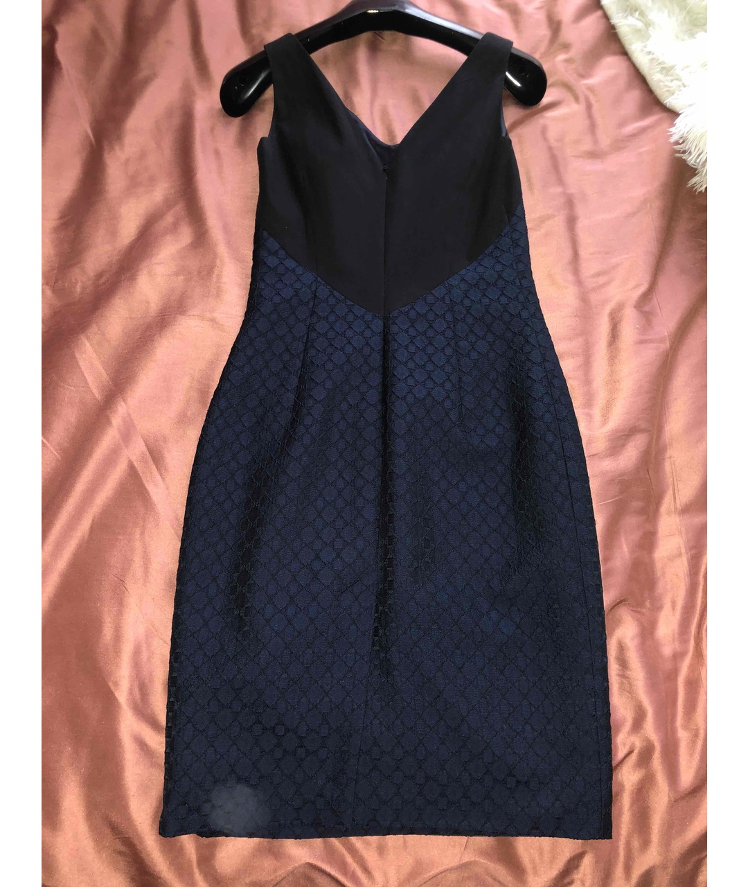 TRUSSARDI Темно-синее платье, фото 2
