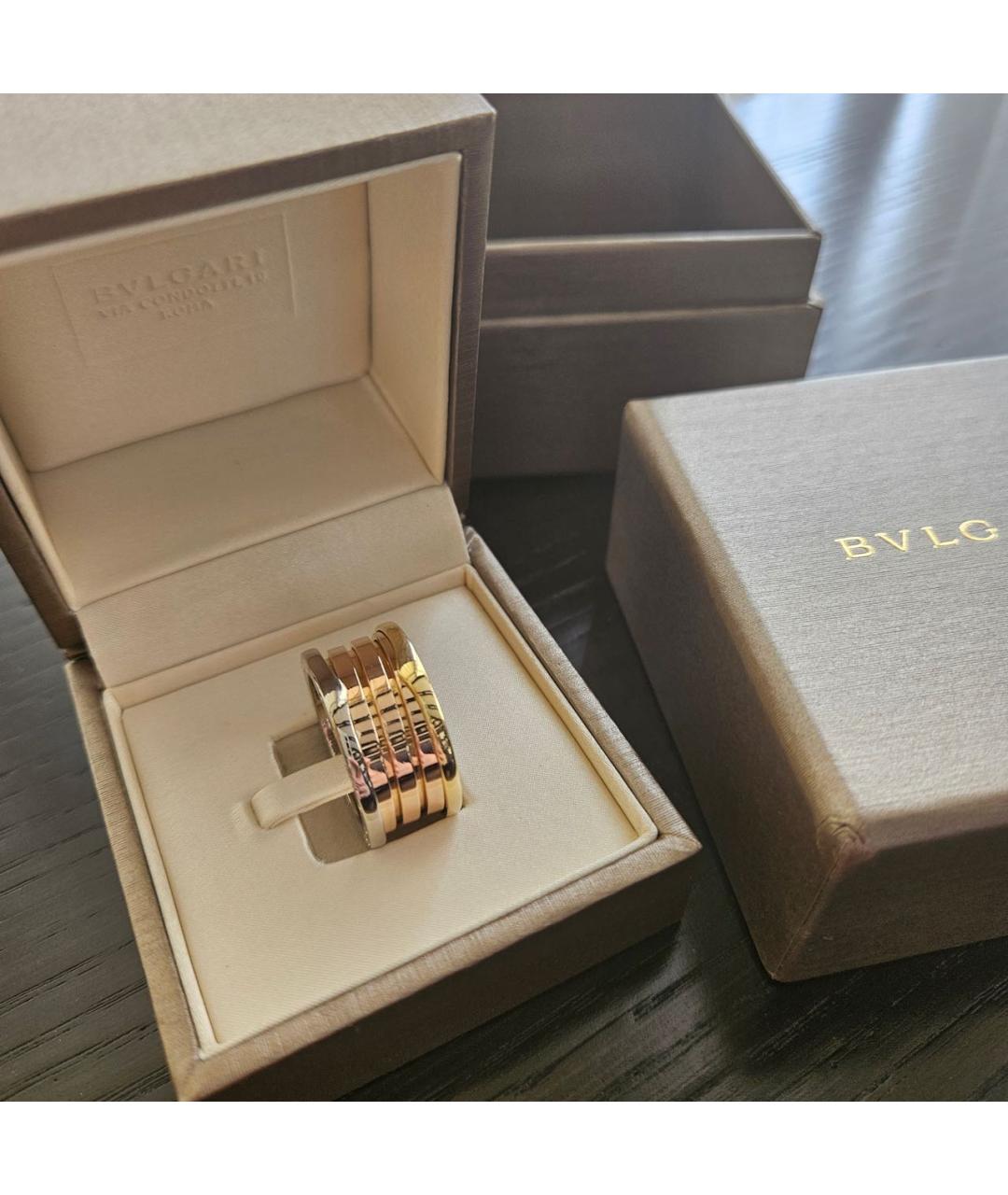 BVLGARI Мульти кольцо из розового золота, фото 3