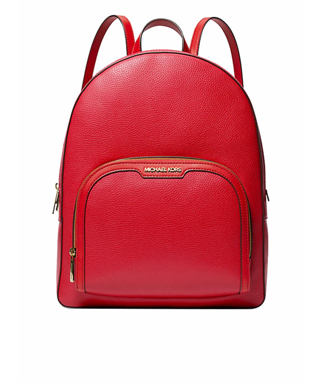 MICHAEL KORS Красный кожаный рюкзак, фото 1