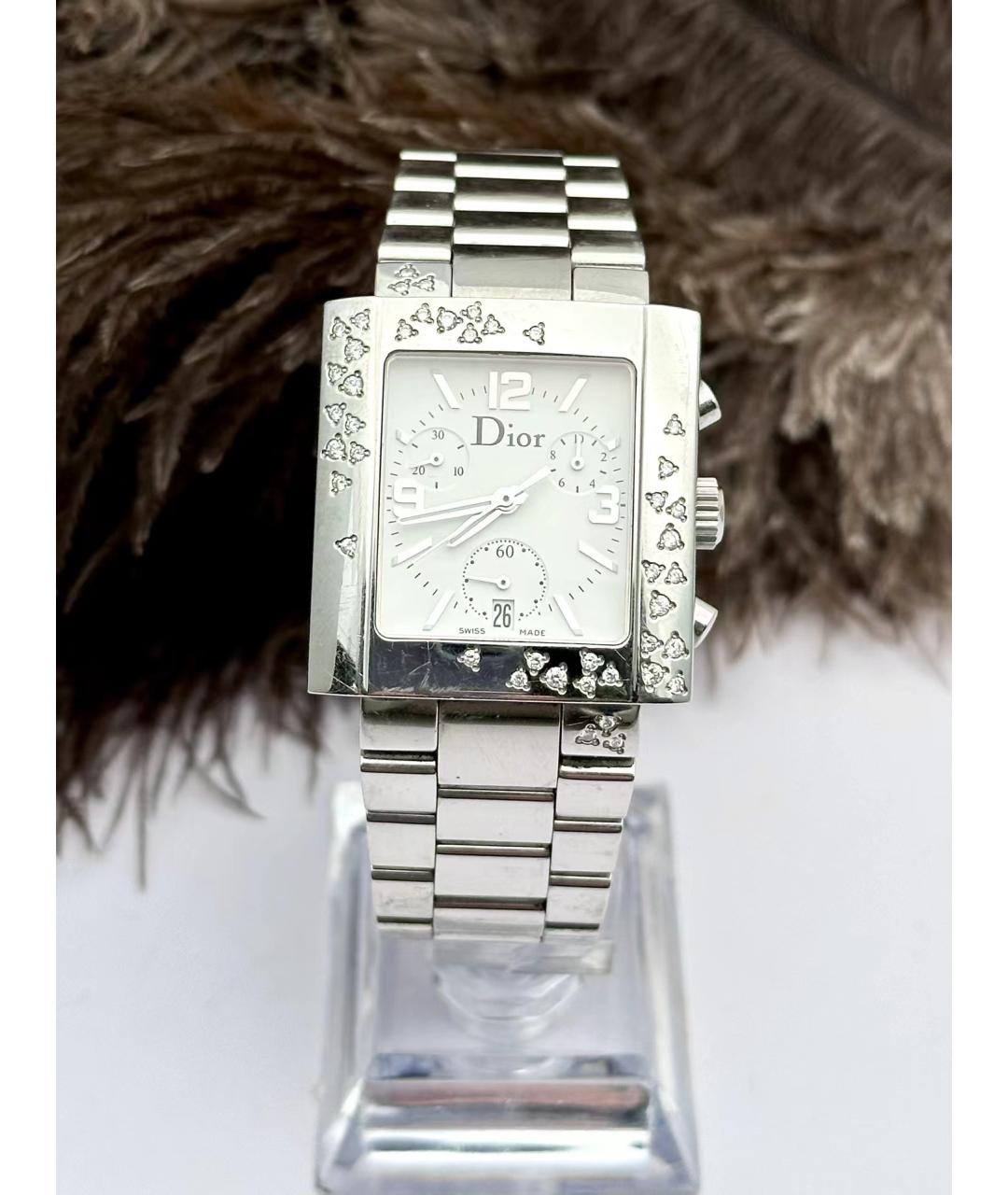 CHRISTIAN DIOR Серебряные часы, фото 2