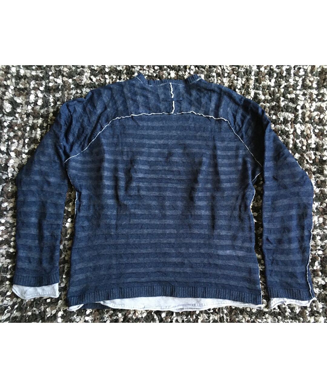 STEFANEL Темно-синий джемпер / свитер, фото 2