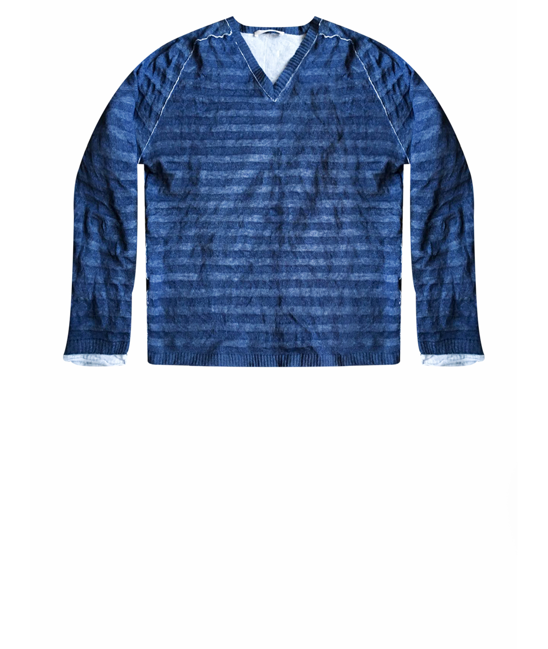 STEFANEL Темно-синий джемпер / свитер, фото 1