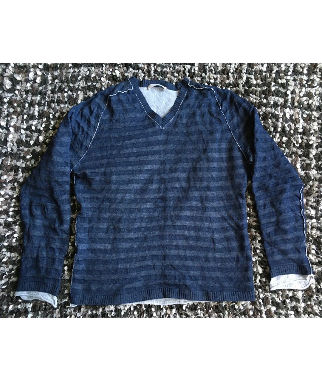 STEFANEL Темно-синий джемпер / свитер, фото 6