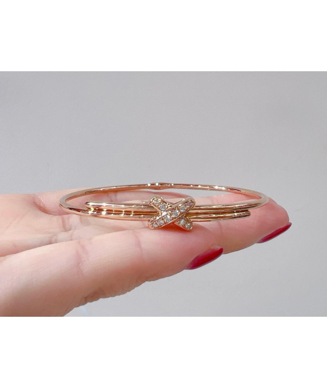 CHAUMET Розовый браслет из розового золота, фото 2