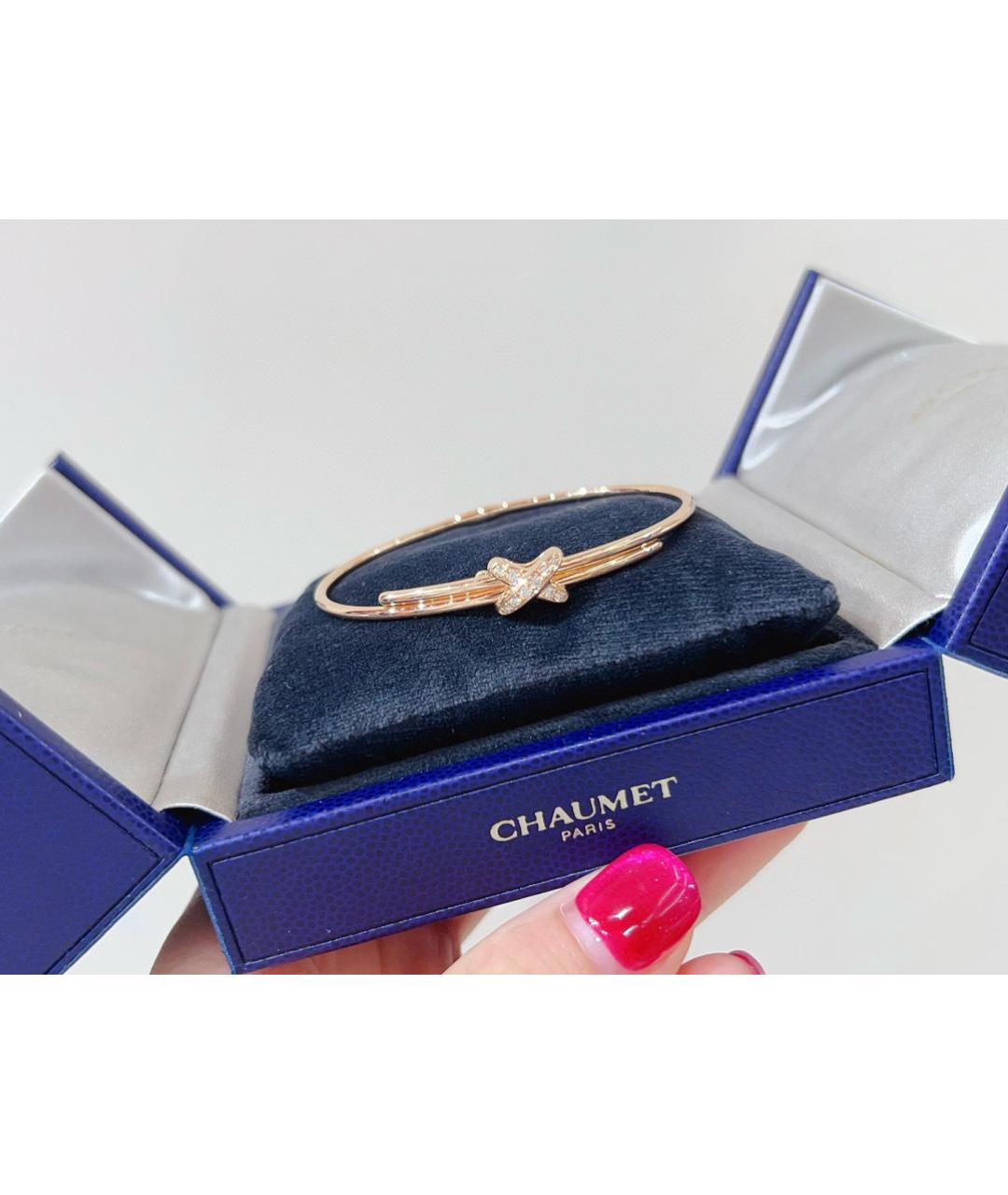 CHAUMET Розовый браслет из розового золота, фото 7