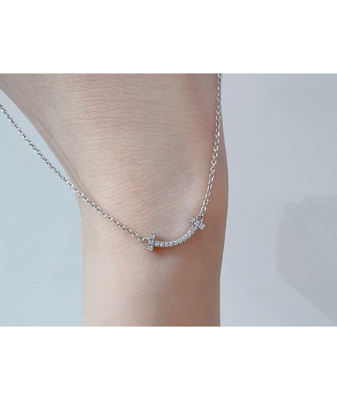 TIFFANY&CO Белый кулон из белого золота, фото 6