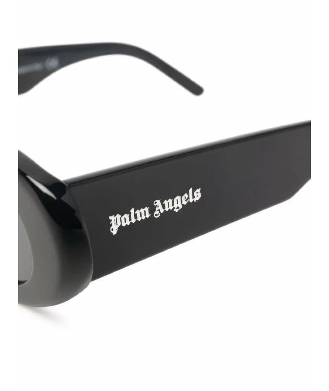 PALM ANGELS Черные пластиковые солнцезащитные очки, фото 3