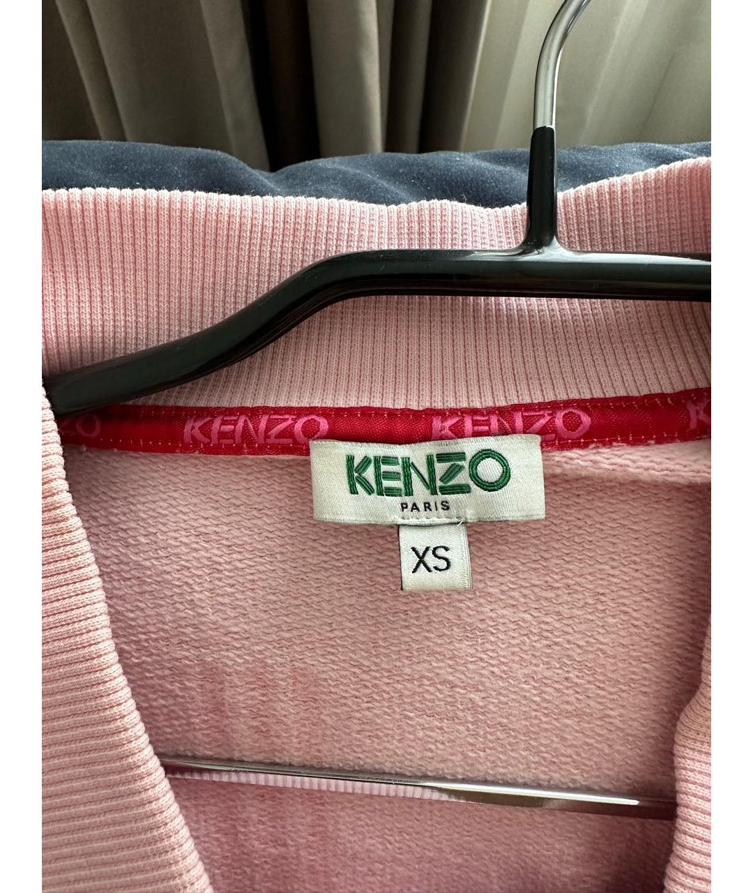 KENZO Розовый хлопковый спортивные костюмы, фото 7