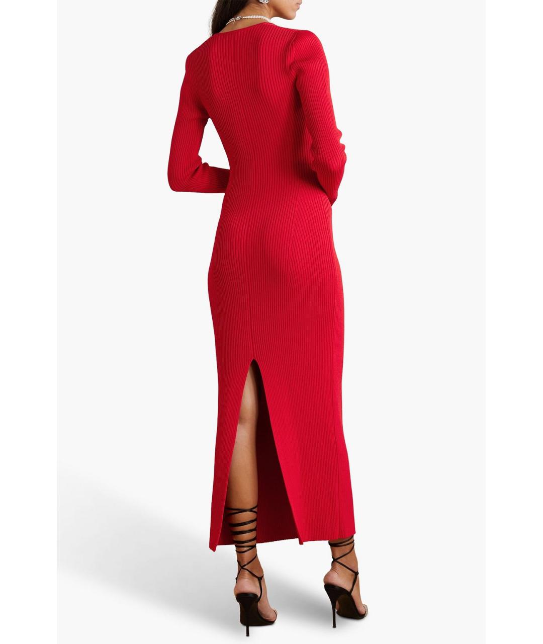 MAGDA BUTRYM Красное коктейльное платье, фото 5