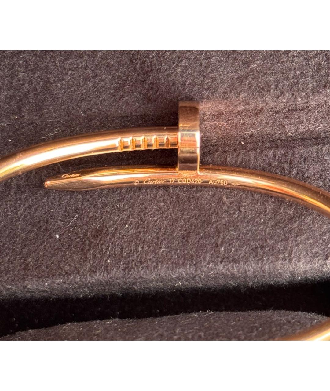 CARTIER Золотой браслет из розового золота, фото 4