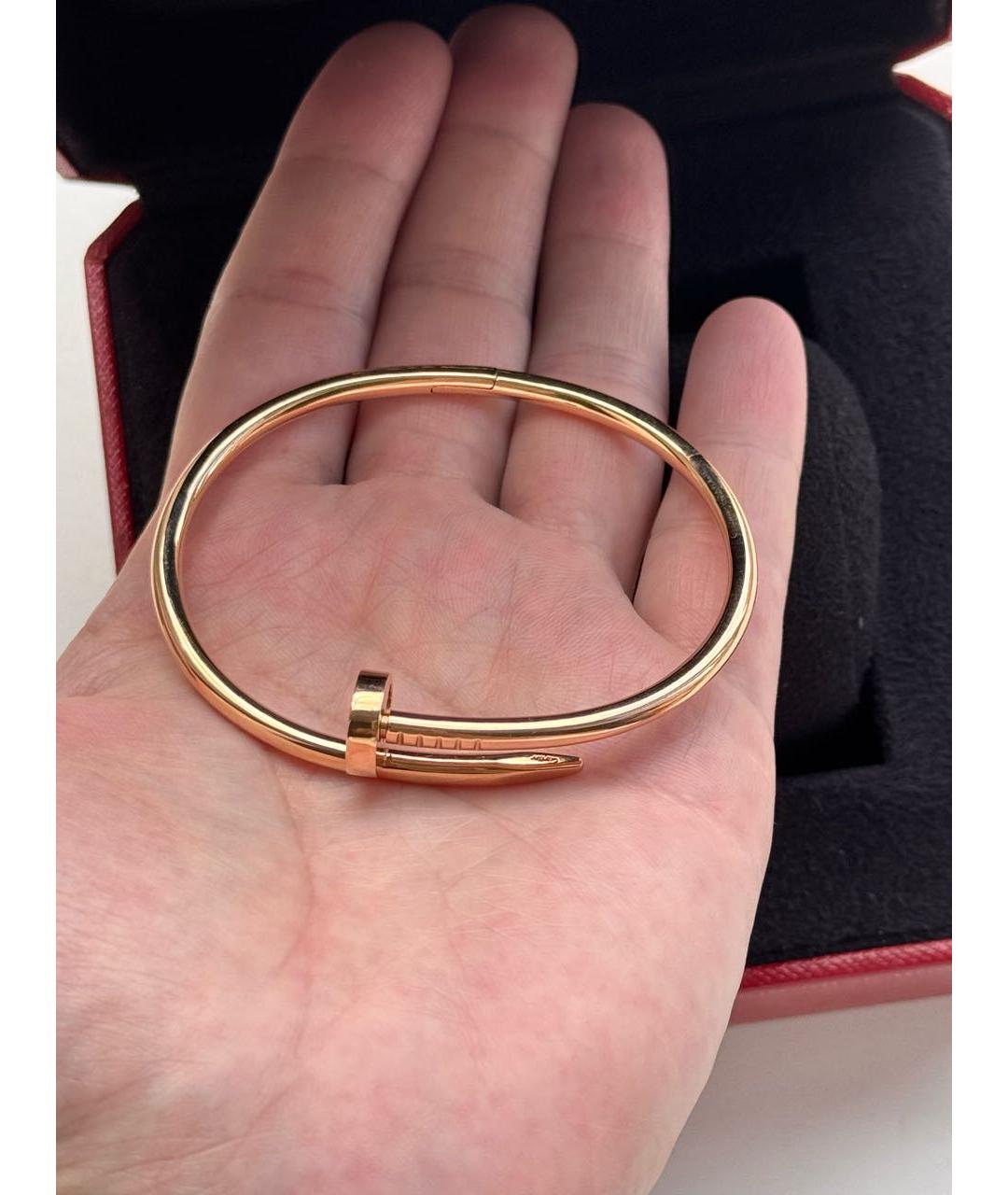 CARTIER Золотой браслет из розового золота, фото 6