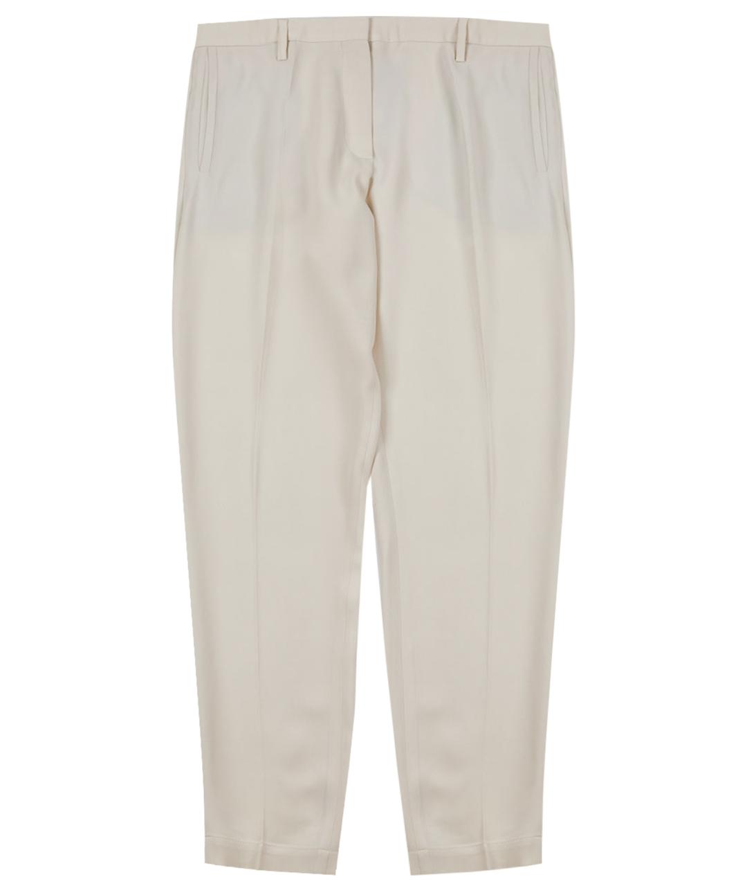 BRUNELLO CUCINELLI Белые ацетатные брюки широкие, фото 1