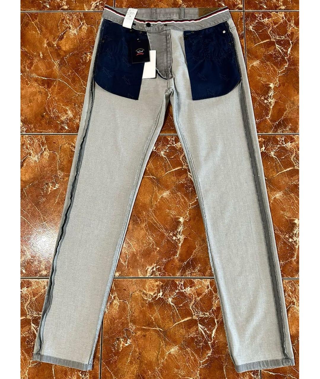 PAUL & SHARK Серые джинсы, фото 3