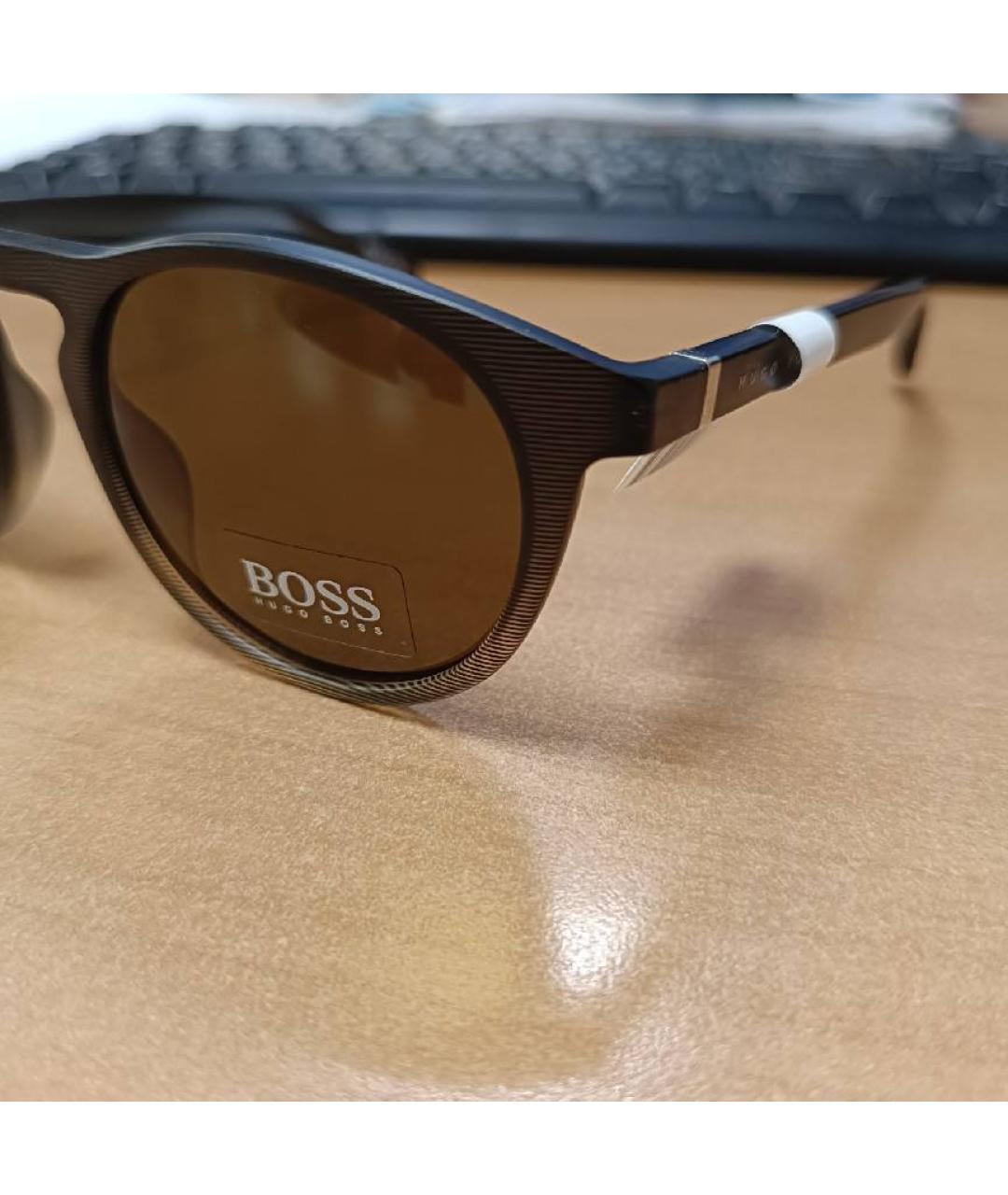 HUGO BOSS Серые солнцезащитные очки, фото 3