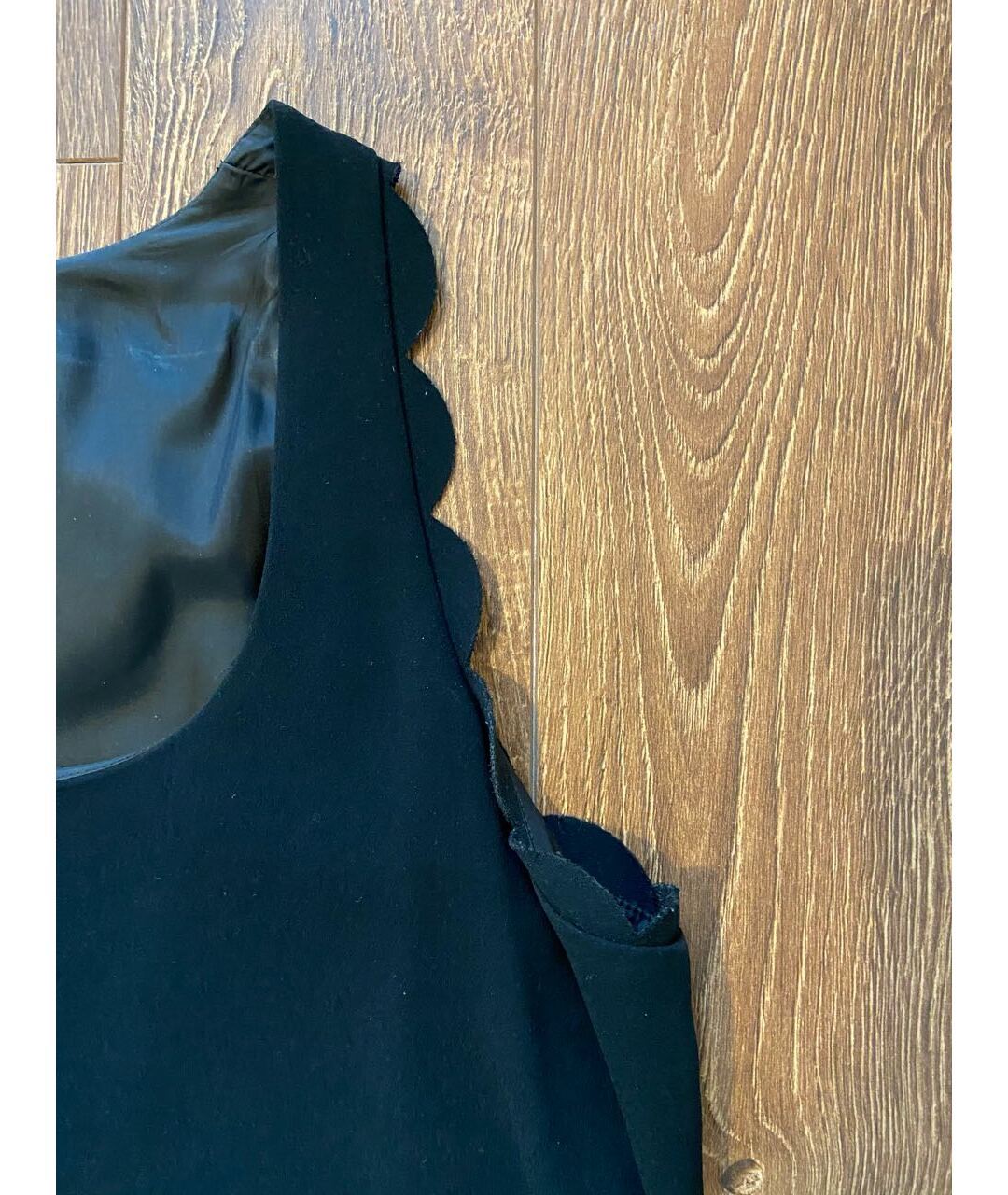 MOSCHINO Черное креповое коктейльное платье, фото 4