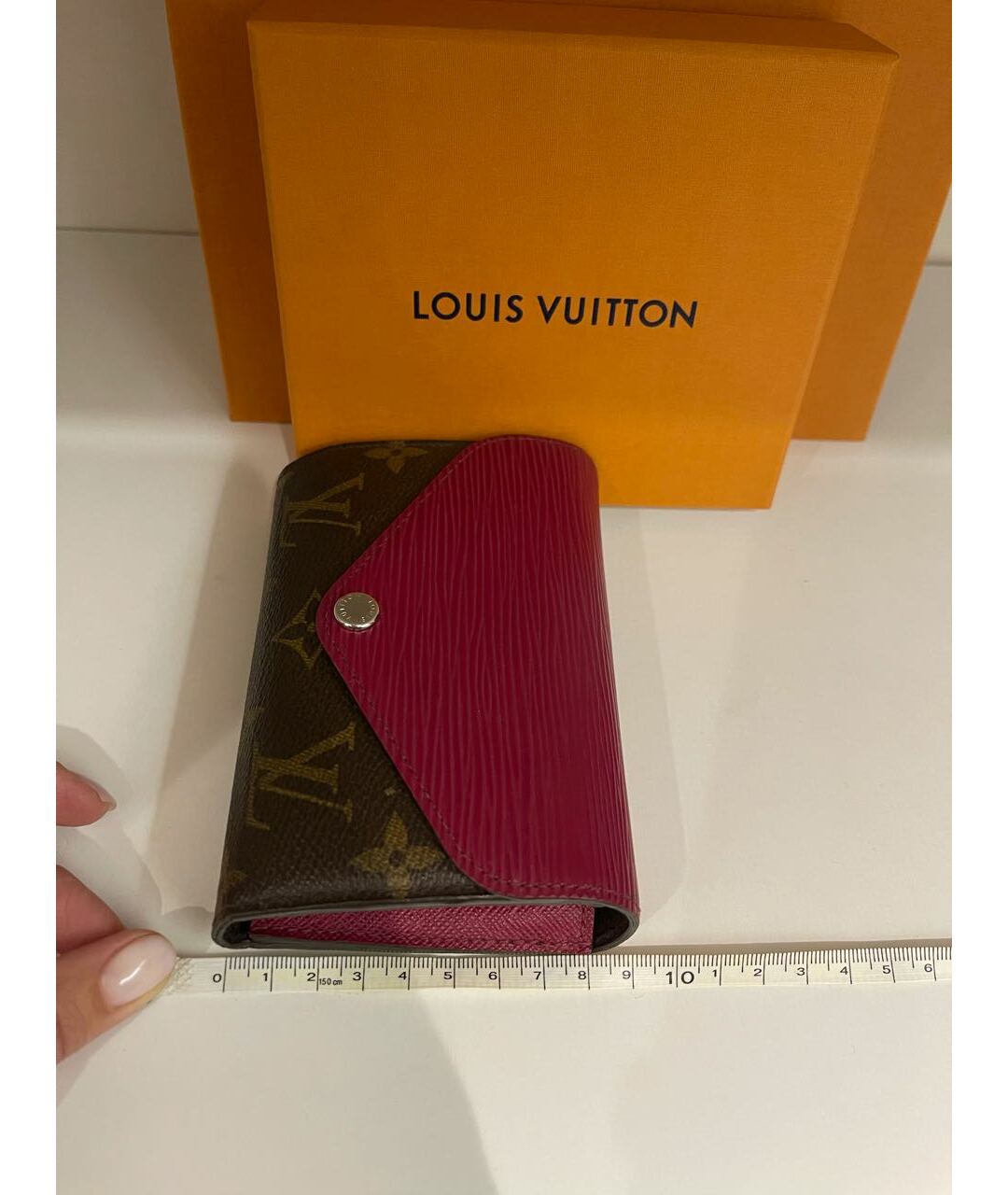 LOUIS VUITTON PRE-OWNED Красный кошелек, фото 7