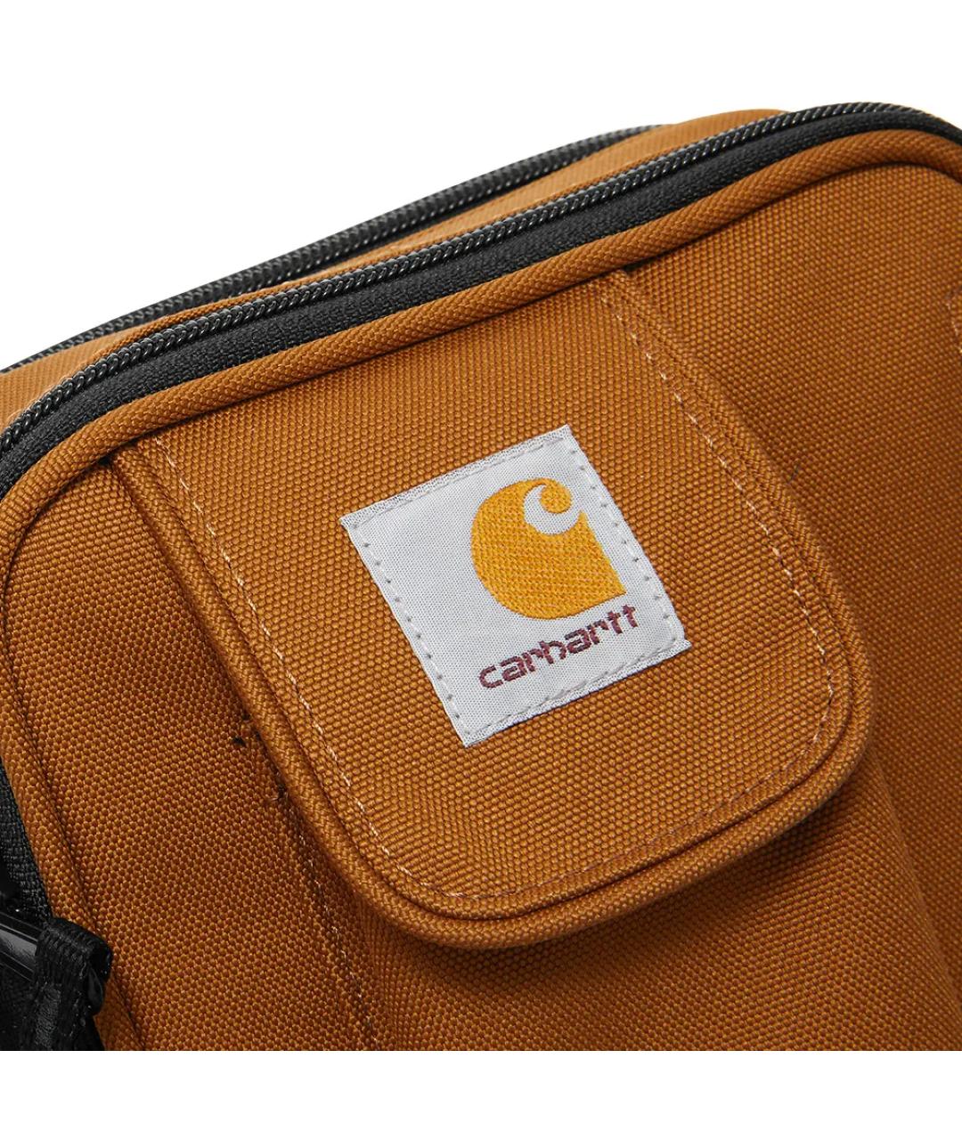 CARHARTT WIP Коричневая синтетическая сумка на плечо, фото 2