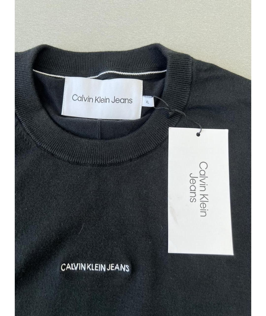 CALVIN KLEIN JEANS Черный джемпер / свитер, фото 5