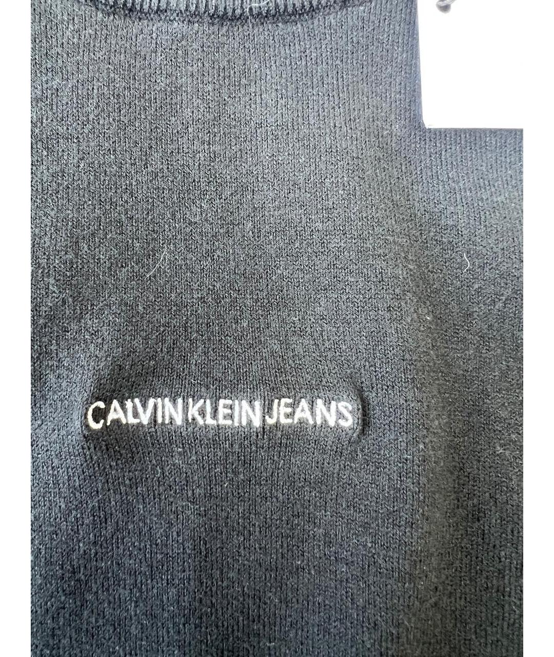 CALVIN KLEIN JEANS Черный джемпер / свитер, фото 4