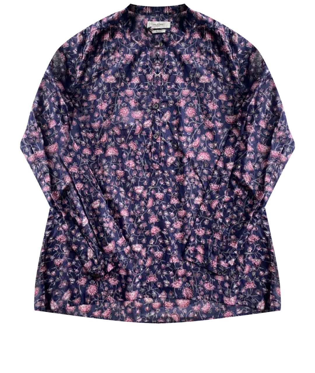 ISABEL MARANT ETOILE Фиолетовая хлопковая рубашка, фото 1